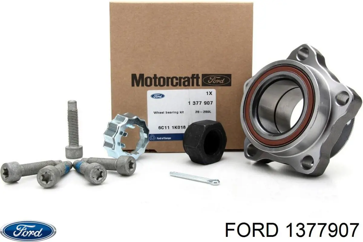 Комплект підшипник маточини передньої Ford 1377907 ціна, від 39.87 USD