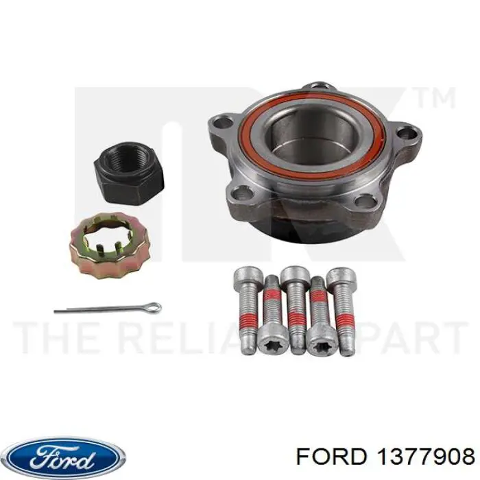 Комплект підшипник маточини передньої Ford 1377908 ціна, від 33.99 USD