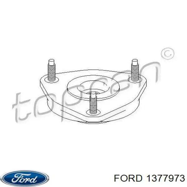 Купити 1377973 Ford Опора амортизатора переднього