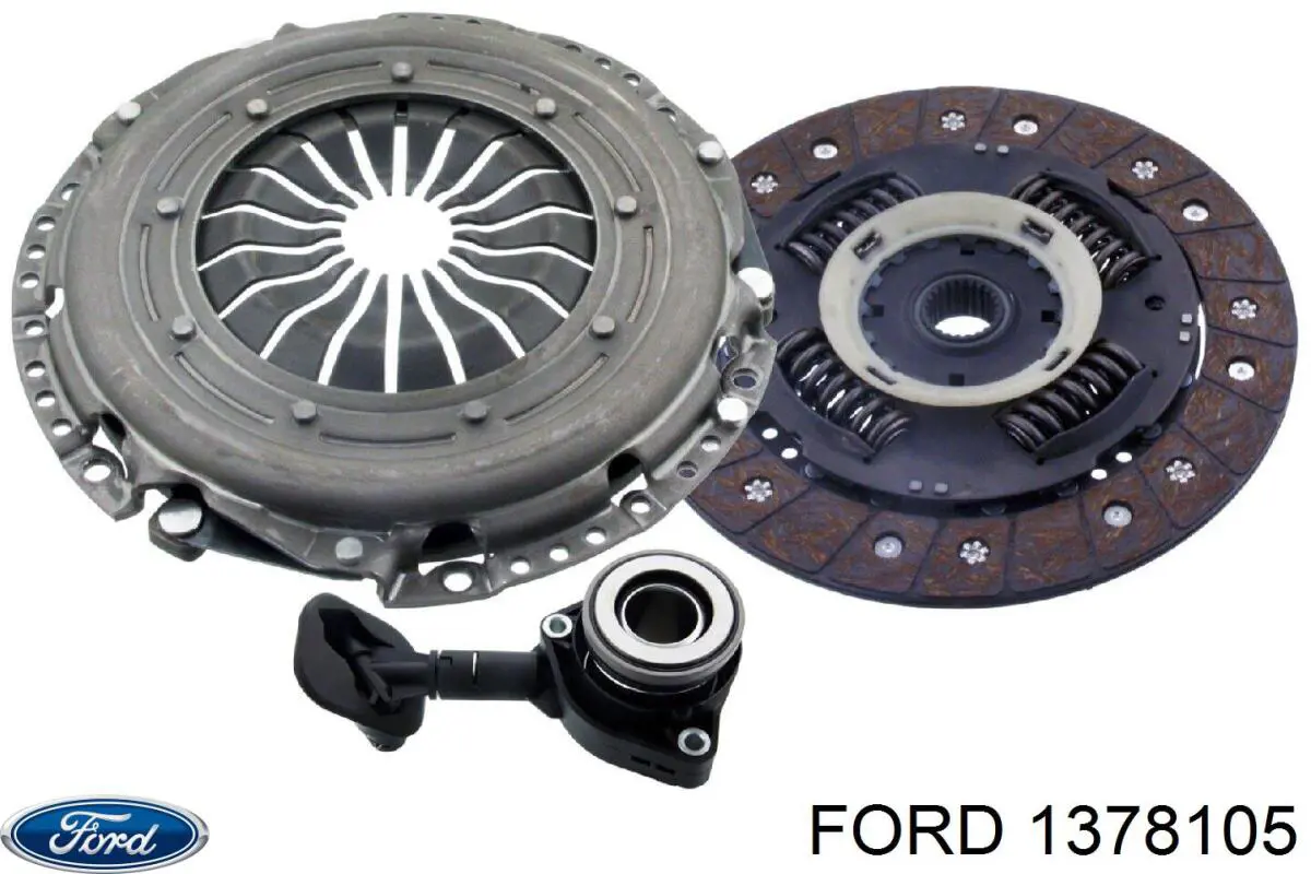 1378105 Ford комплект зчеплення (3 частини)