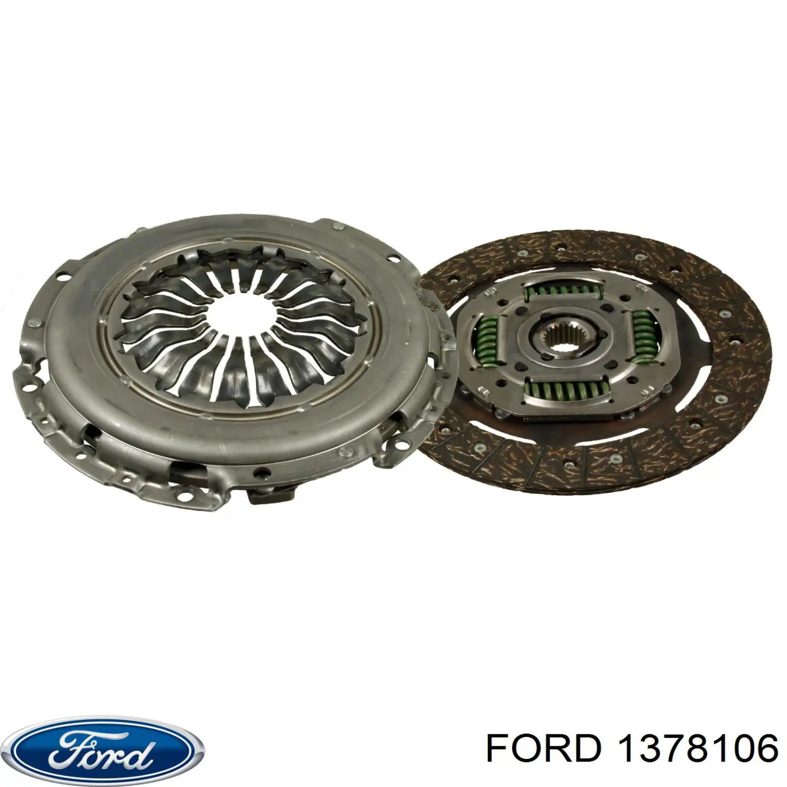 Купити 1378106 Ford Комплект зчеплення (диск, корзина, підшипник)