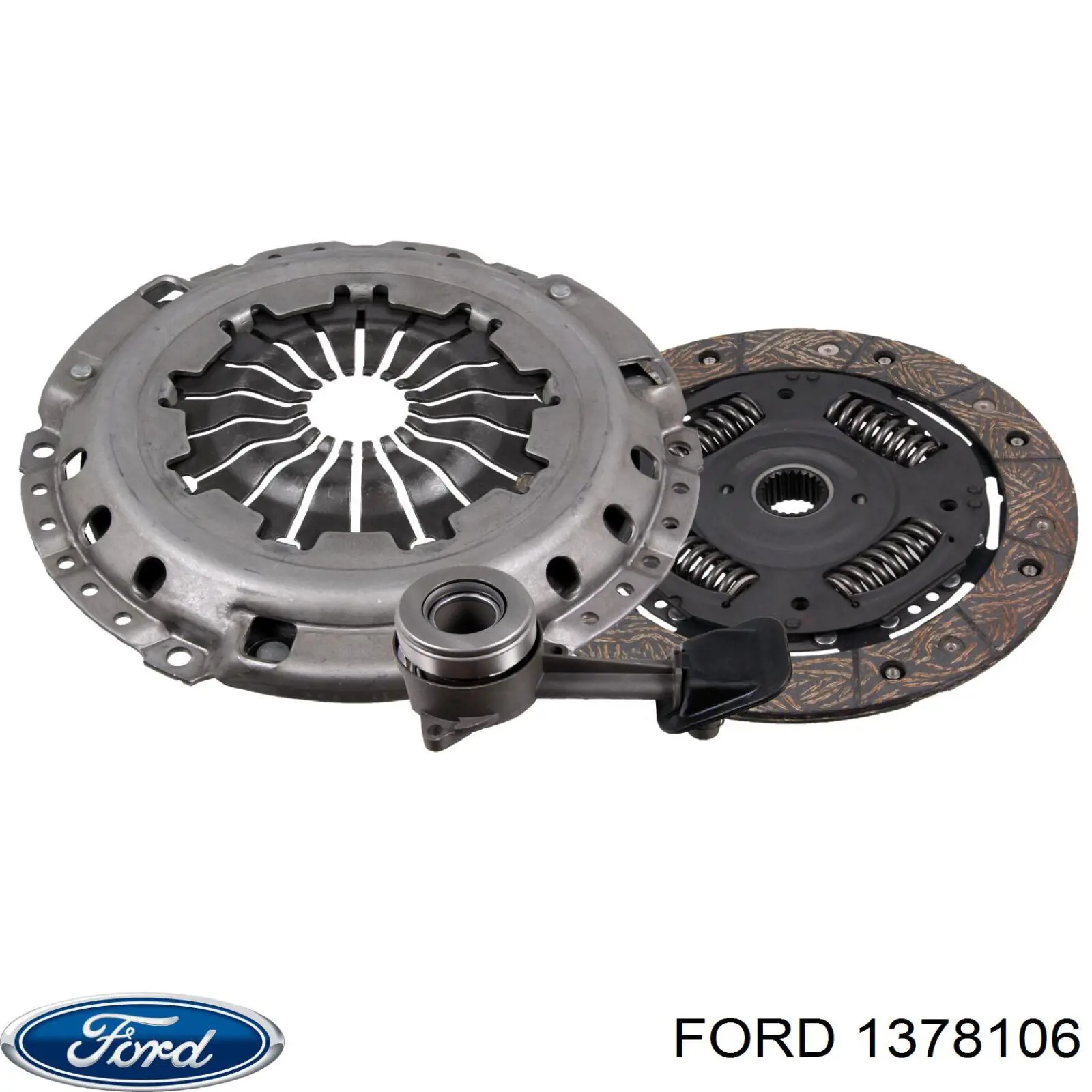 1378106 Ford комплект зчеплення (3 частини)