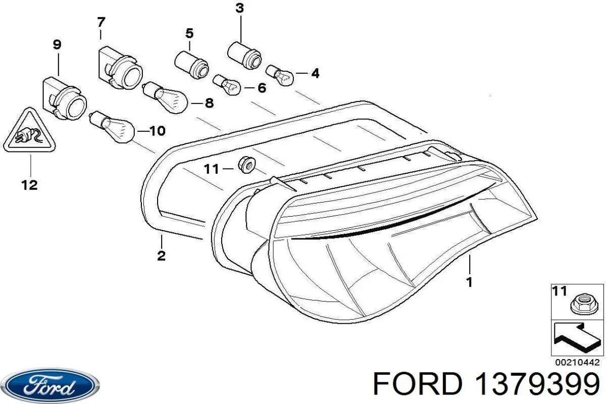  Ford 1374392 ціна, від 11.26 USD