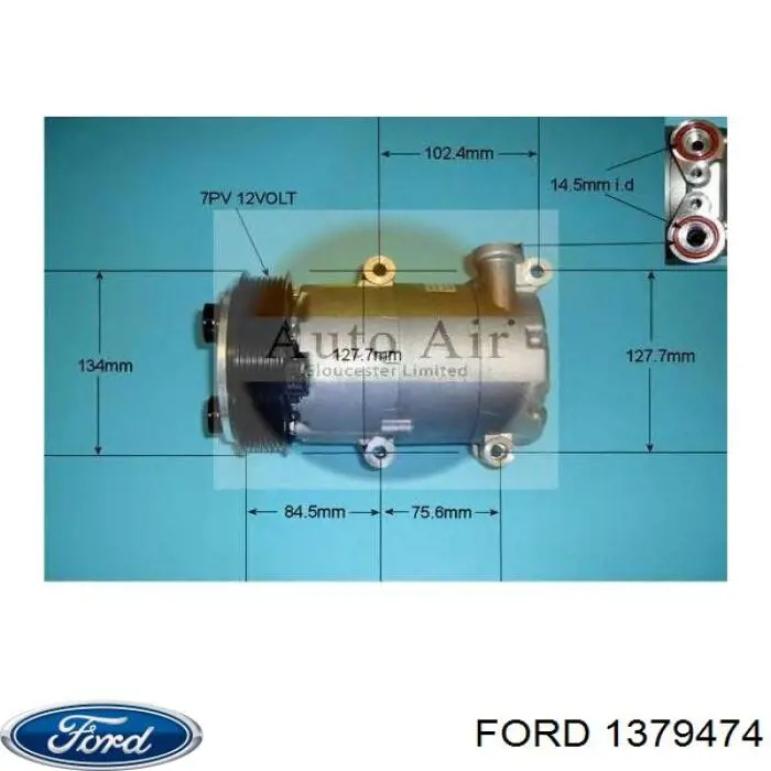 1379474 Ford компресор кондиціонера