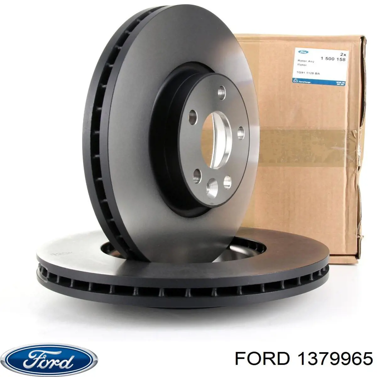 1379965 Ford диск гальмівний передній