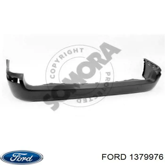 Кожух бампера заднього Ford 1379976 ціна, від 76.10 USD