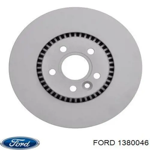 Диск гальмівний передній 1380046 Ford