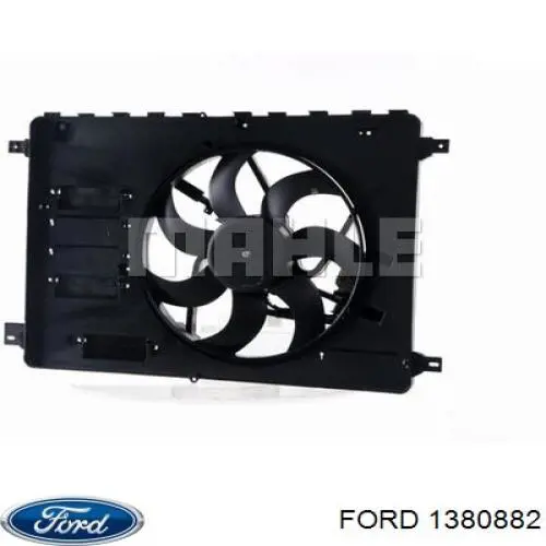 Дифузор радіатора охолодження, в зборі з двигуном і крильчаткою Ford 1380882 ціна, від 107.69 USD