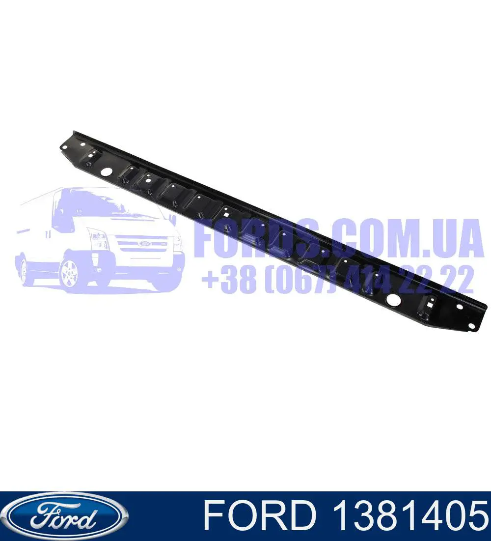 1381405 Ford Супорт радіатора нижній/монтажна панель кріплення фар