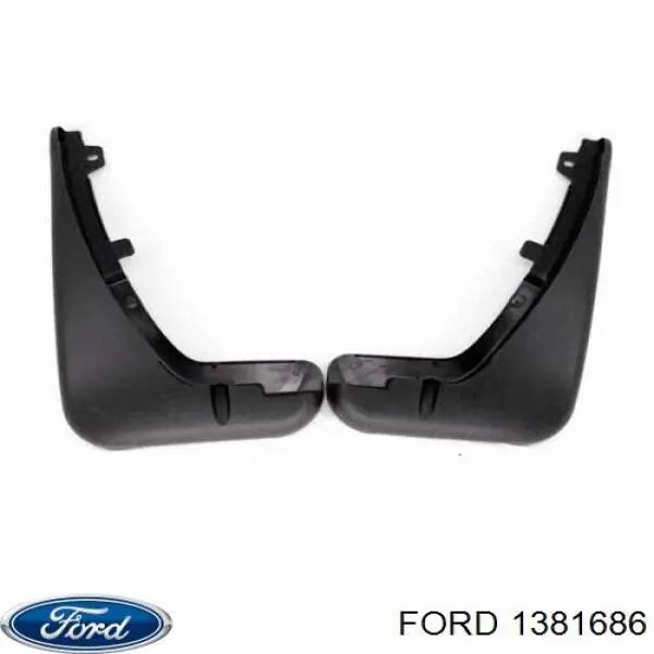 1381686 Ford бризковики задні, комплект