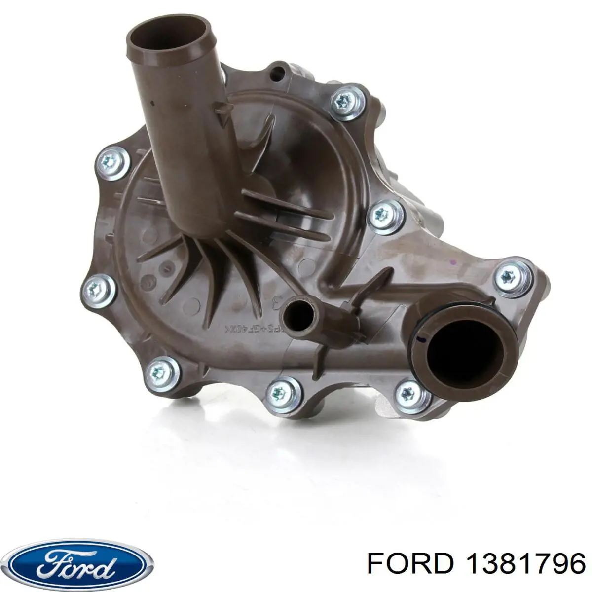 Водяний насос охолодження, з корпусом Ford 1381796