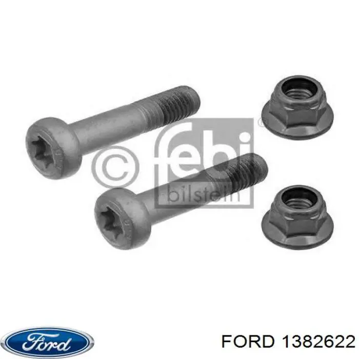 Купити 1382622 Ford Болт кріплення заднього верхнього важеля, внутрішній