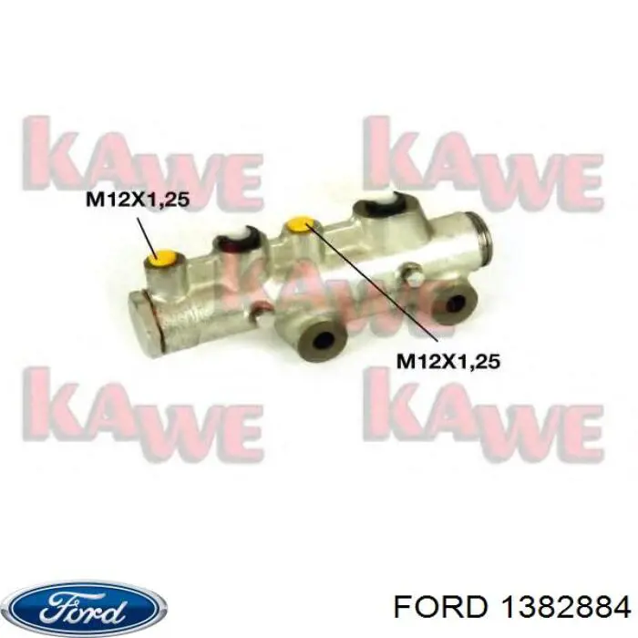 Купити 1382884 Ford Радіатор интеркуллера