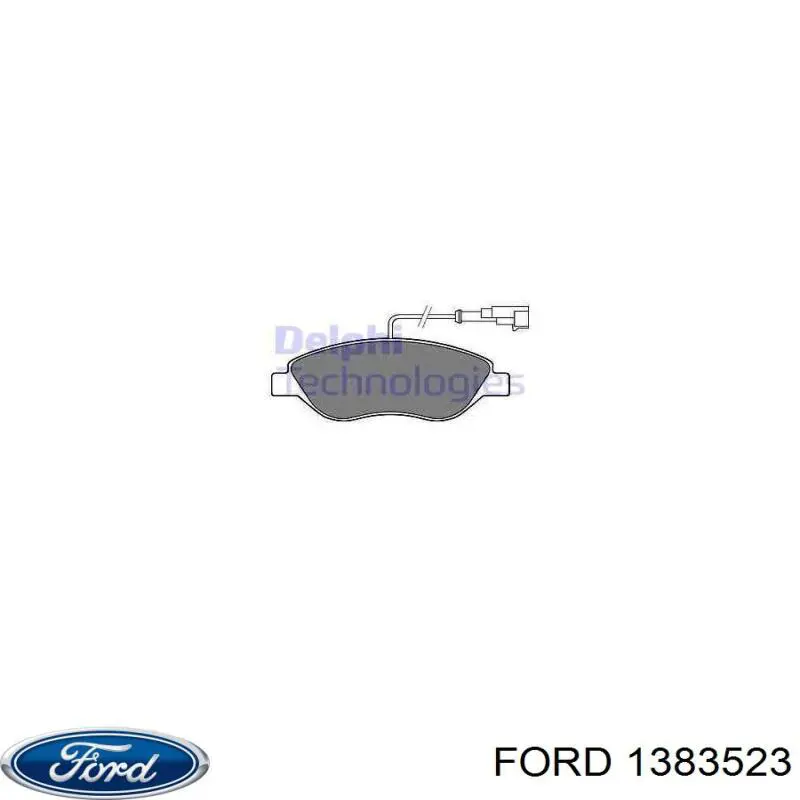 1383523 Ford буфер-відбійник амортизатора переднього