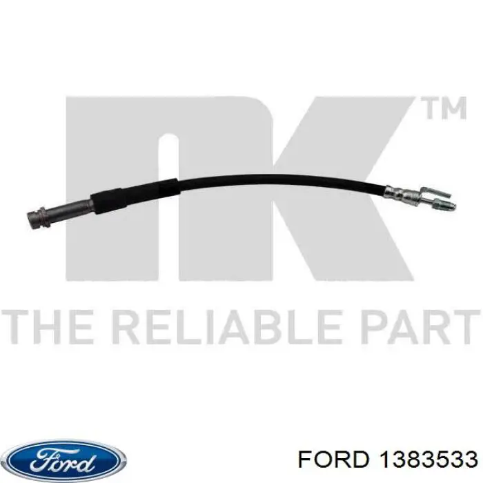 5350915 Ford Гнучка гальмівна трубка передня