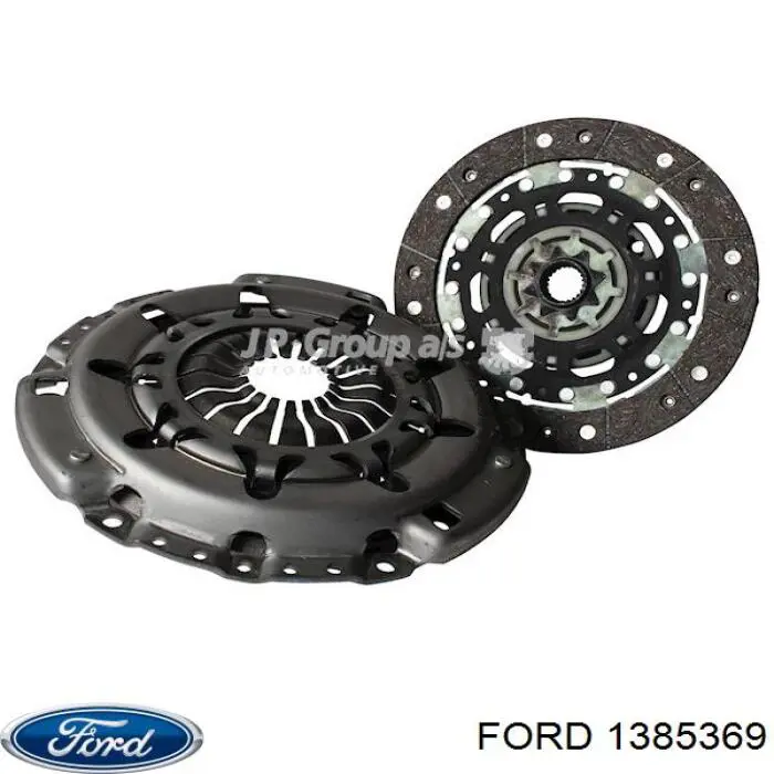 1385369 Ford комплект зчеплення (3 частини)