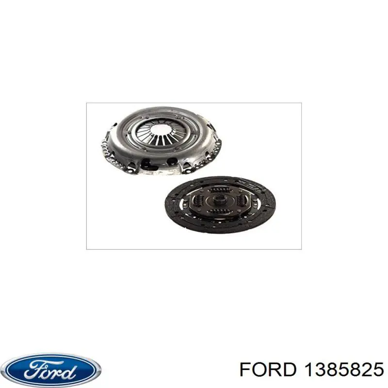 Комплект зчеплення (3 частини) Ford 1385825 ціна, від 168.45 USD