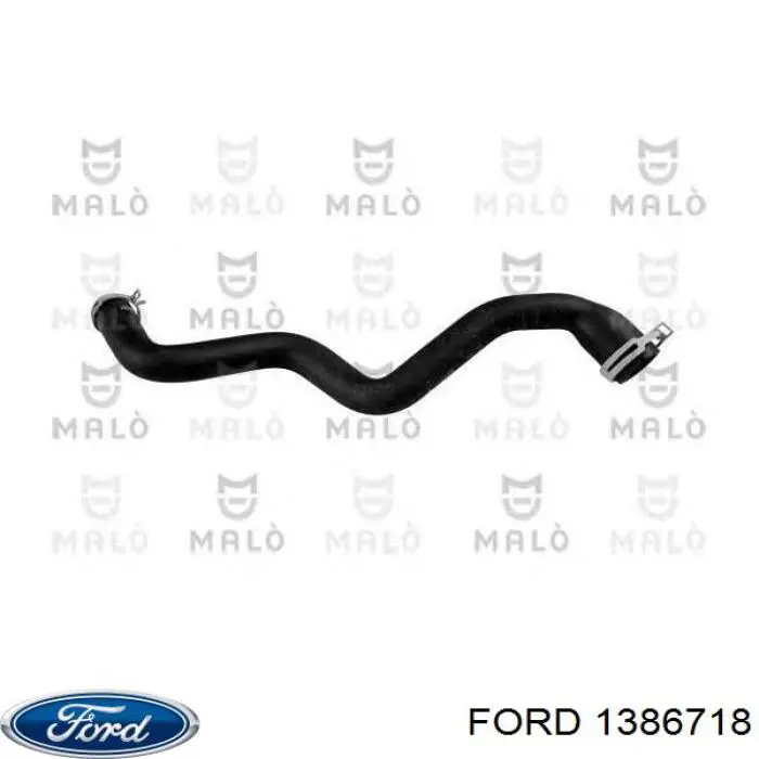 3M5H8260KH Ford шланг/патрубок радіатора охолодження, верхній