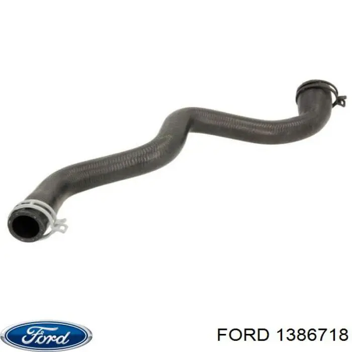 Шланг/патрубок радіатора охолодження, верхній 054039 Gates
