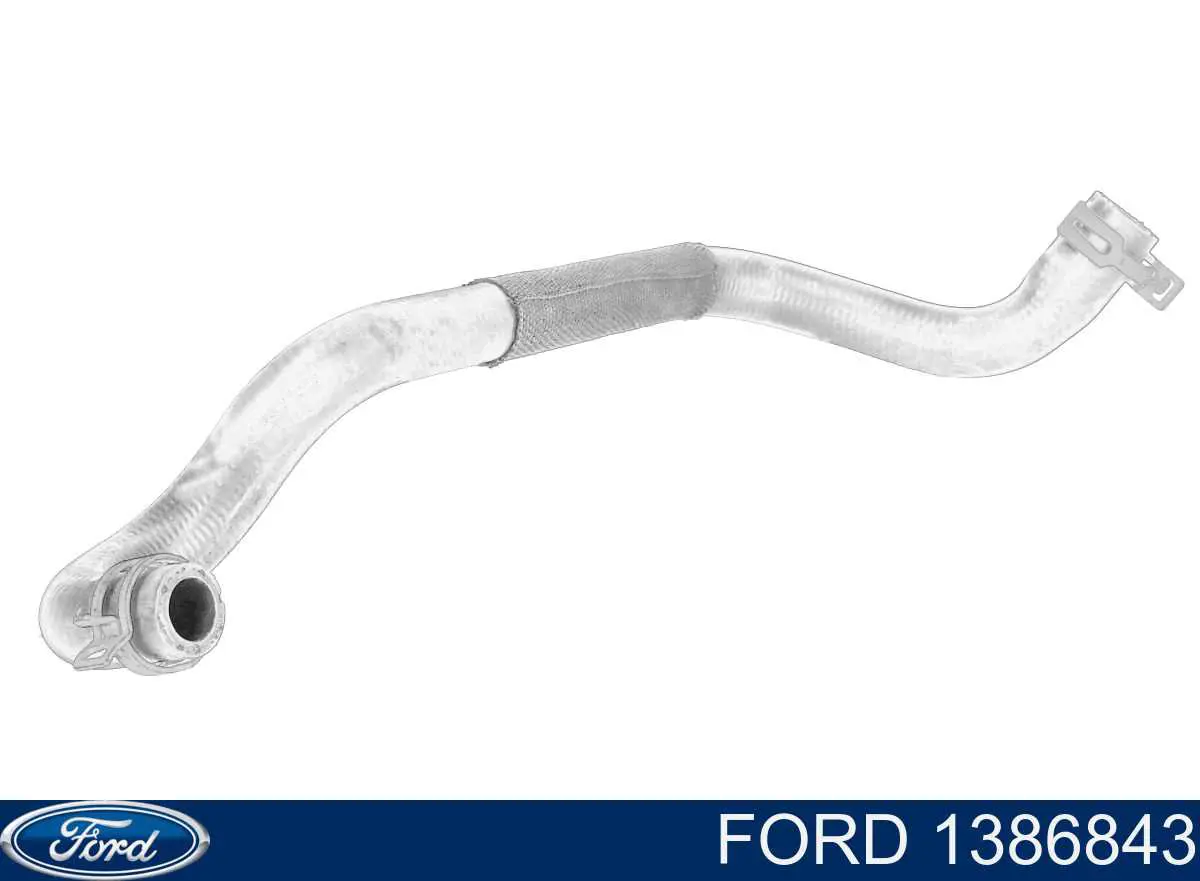 Купити 1386843 Ford Шланг радіатора опалювача/пічки, подача