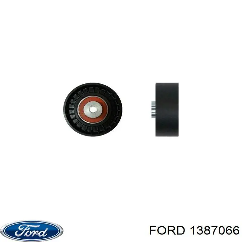 Ролик приводного ременя, паразитний Ford 1387066 ціна, від 20.63 USD