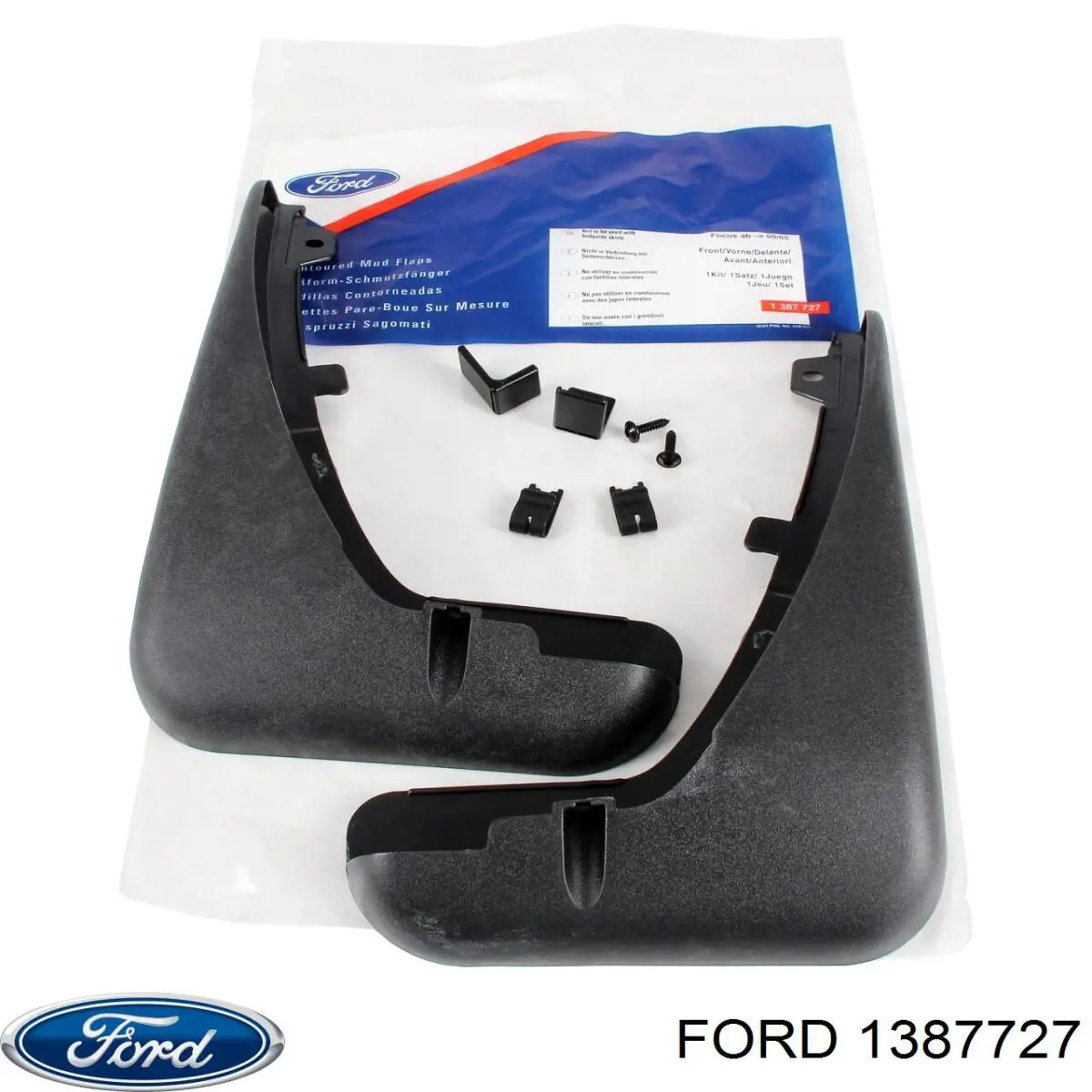 1387727 Ford бризковики передні, комплект