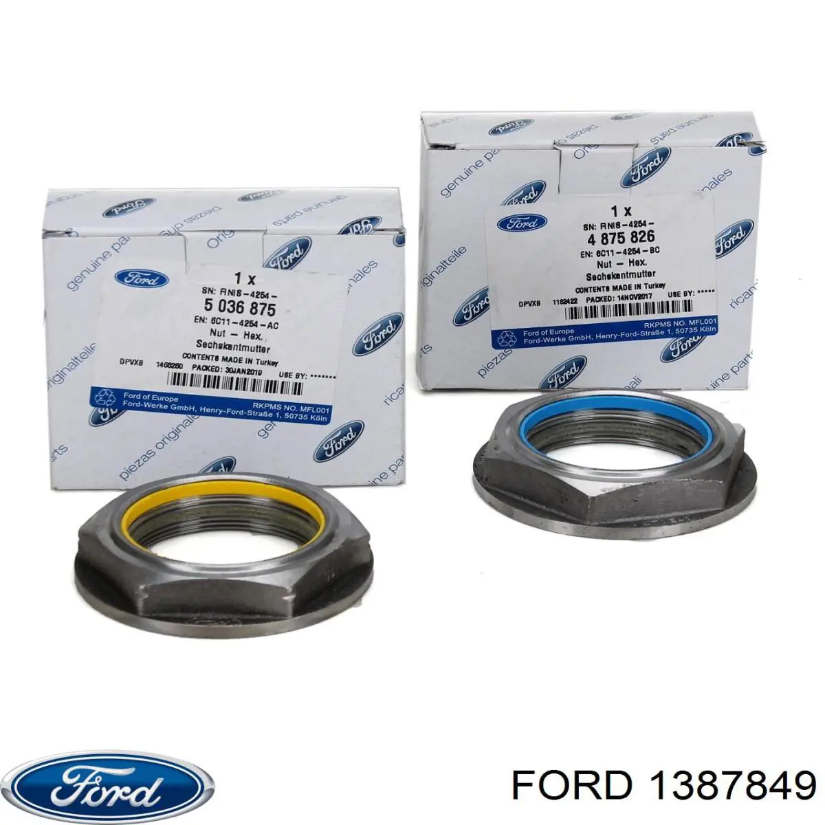 Купити 1387849 Ford Прокладка фланця задньої піввісі