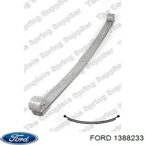 Ресори додаткові Ford 1388233 ціна, від 131.62 USD