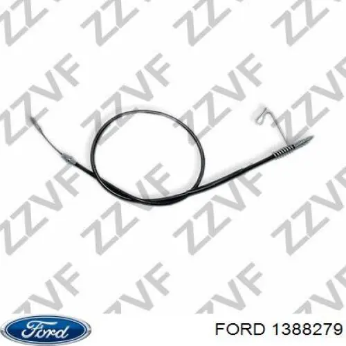 Купити 1388279 Ford Трос ручного гальма задній, лівий