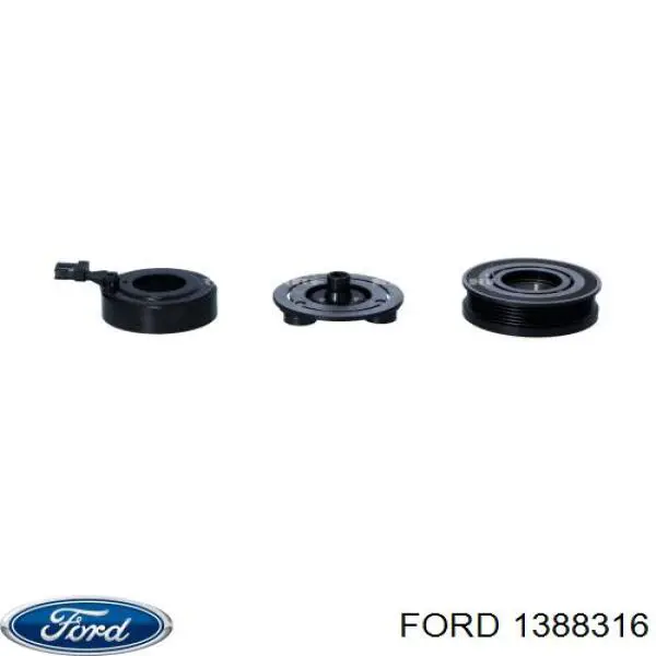 Купити 1388316 Ford Компресор кліматичної установки