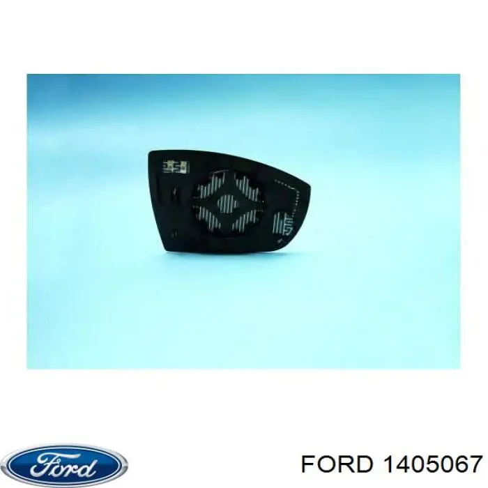 1405067 Ford дзеркальний елемент дзеркала заднього виду, правого