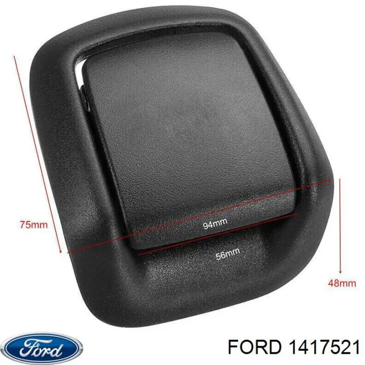 Ручка опускання спинки переднього сидіння Ford 1417521 ціна, від 7.42 USD