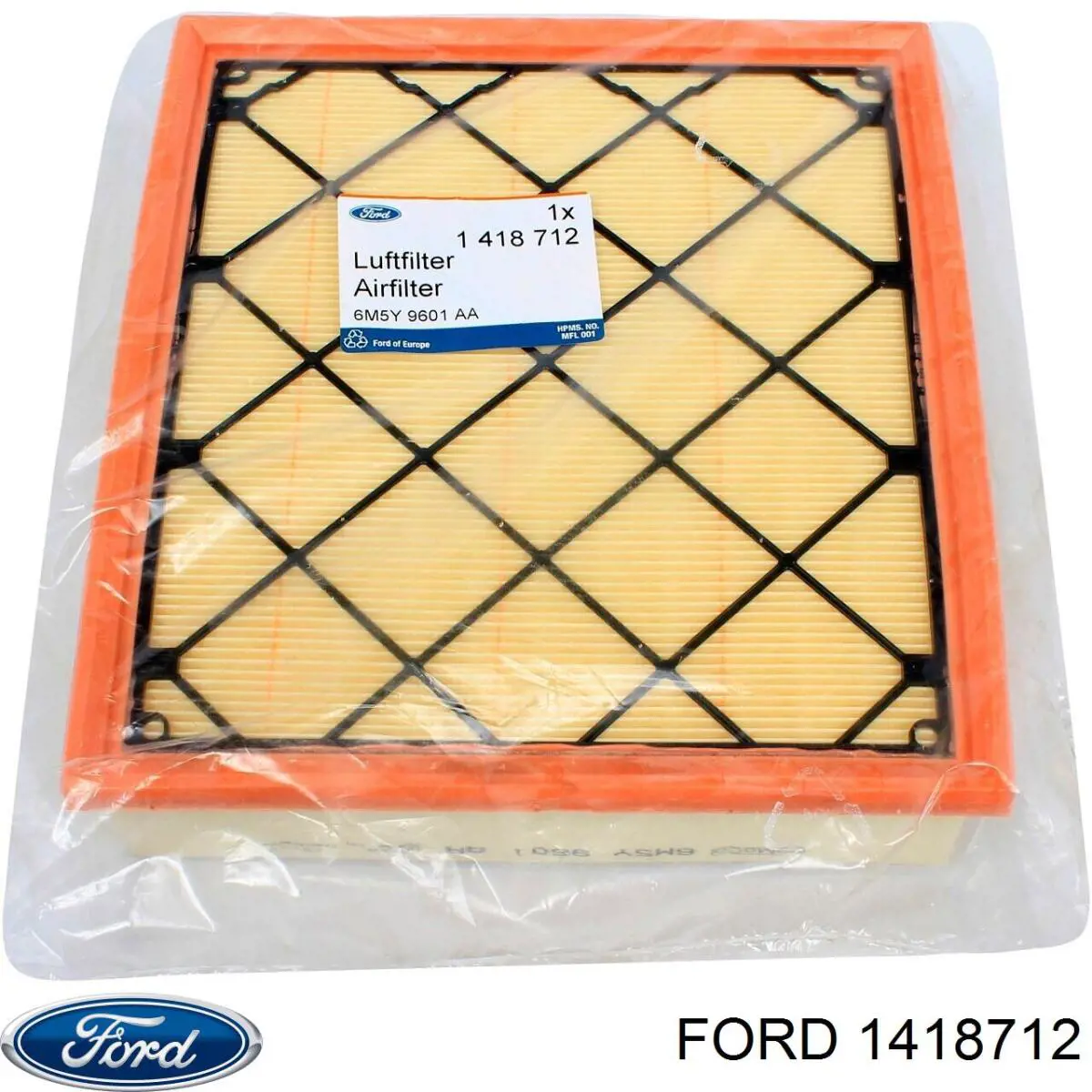 Елемент повітряного фільтра Ford 1418712 ціна, від 10.53 USD