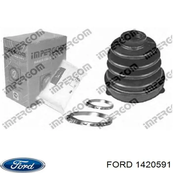 Пильник гранати внутрішній, передній півосі Ford 1420591 ціна, від 13.14 USD