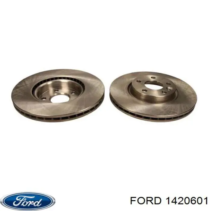 Диск переднього гальма Ford 1420601 ціна, від 46.76 USD