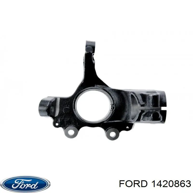 Цапфа - поворотний кулак передній, лівий 1308721 Ford