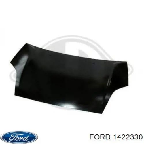 Капот на Ford Fiesta V 