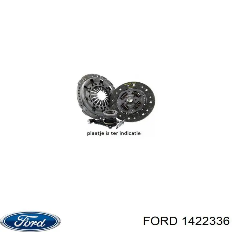 Комплект зчеплення (3 частини) Ford 1422336 ціна, від 238.90 USD