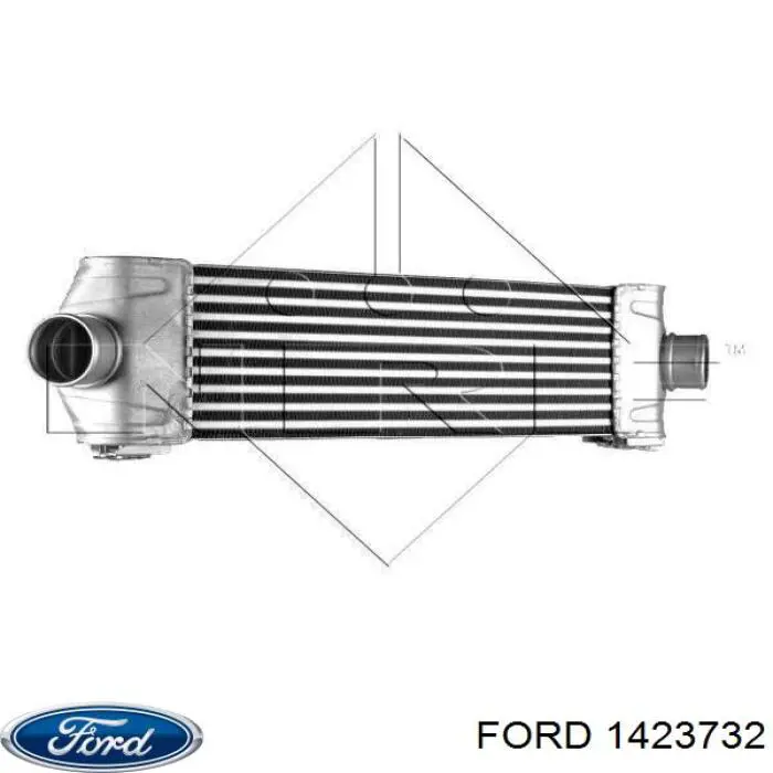 Купити 1423732 Ford Радіатор интеркуллера