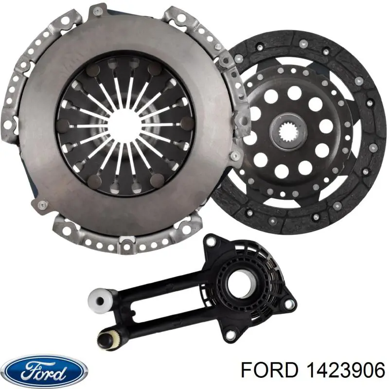 Комплект зчеплення (3 частини) Ford 1423906 ціна, від 135.73 USD