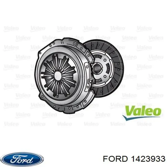 Комплект зчеплення (3 частини) Ford 1423933 ціна, від 118.47 USD