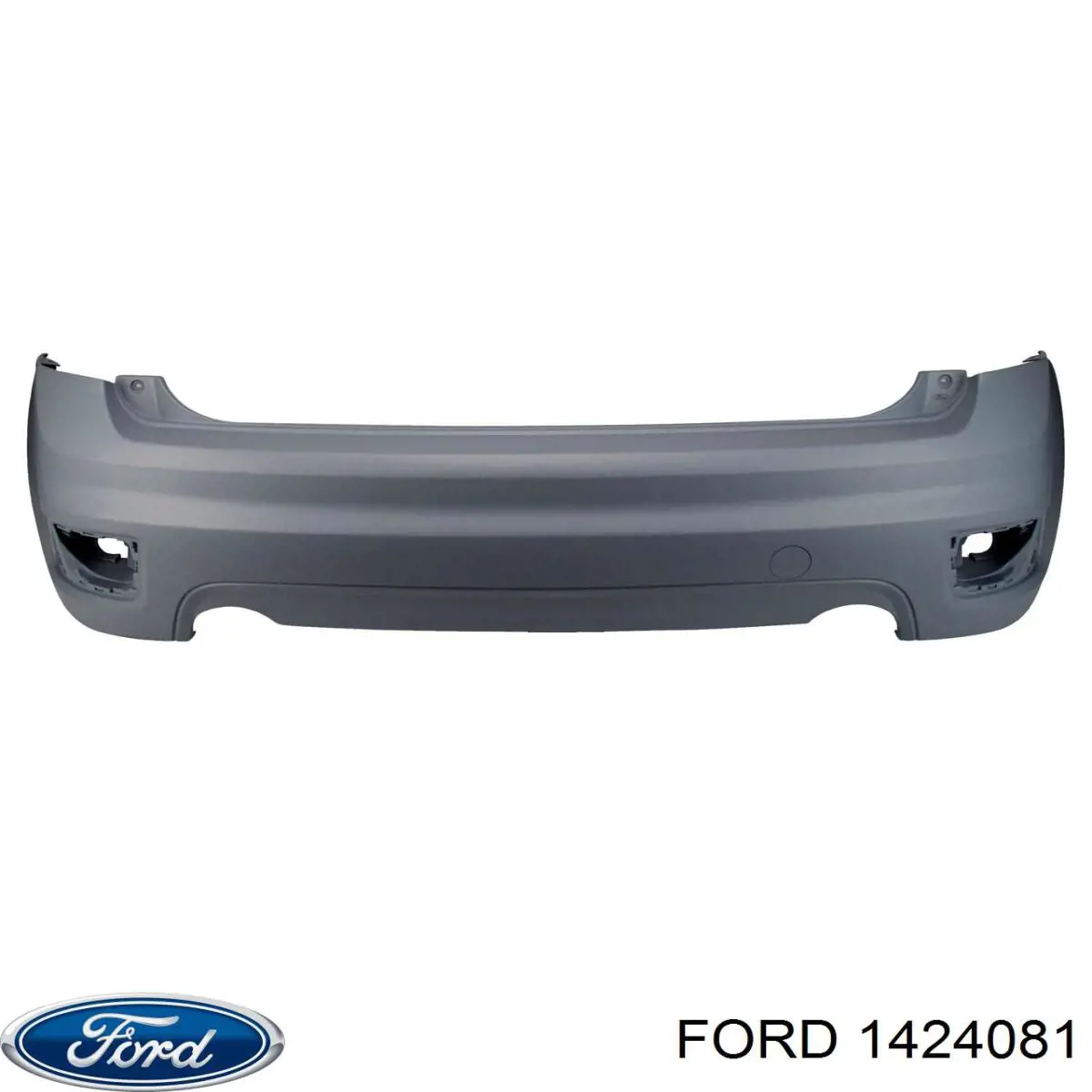 1424081 Ford Буфер (бампер) задній