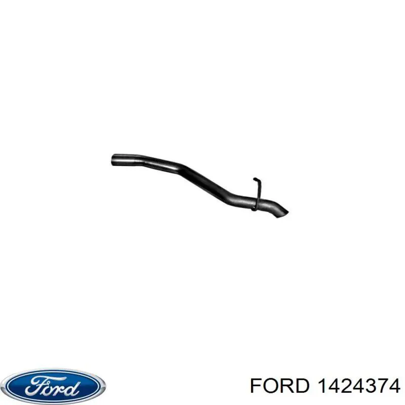 Купити 1424374 Ford Вихлоп