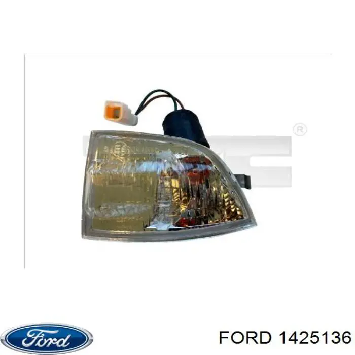 1425136 Ford Ліхтар підсвічування дзеркала заднього виду