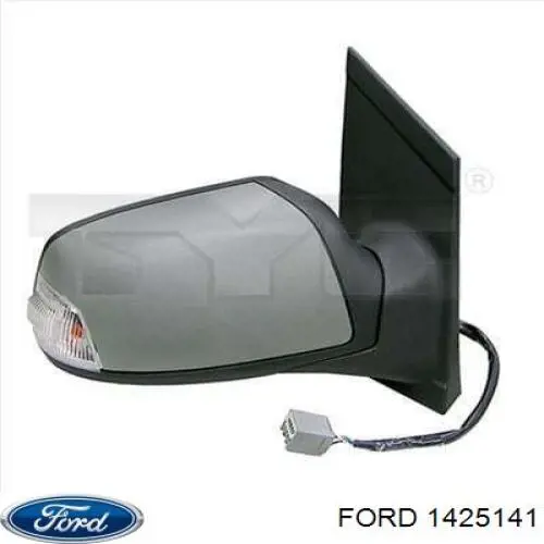 1425141 Ford Покажчик повороту дзеркала, лівий