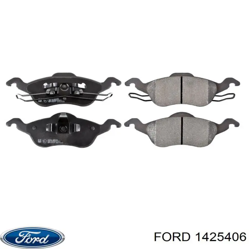 Купити 1425406 Ford Колодки гальмівні передні, дискові
