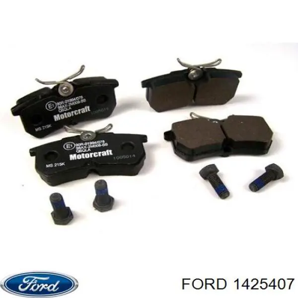 Задні гальмівні колодки Ford 1425407 ціна, від 11.74 USD