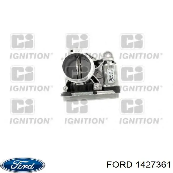 Дросільна заслінка 1427361 Ford