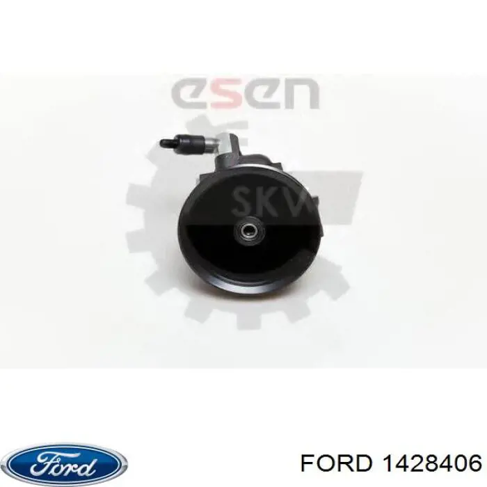 1428406 Ford шків насосу гідропідсилювача керма (гпк)