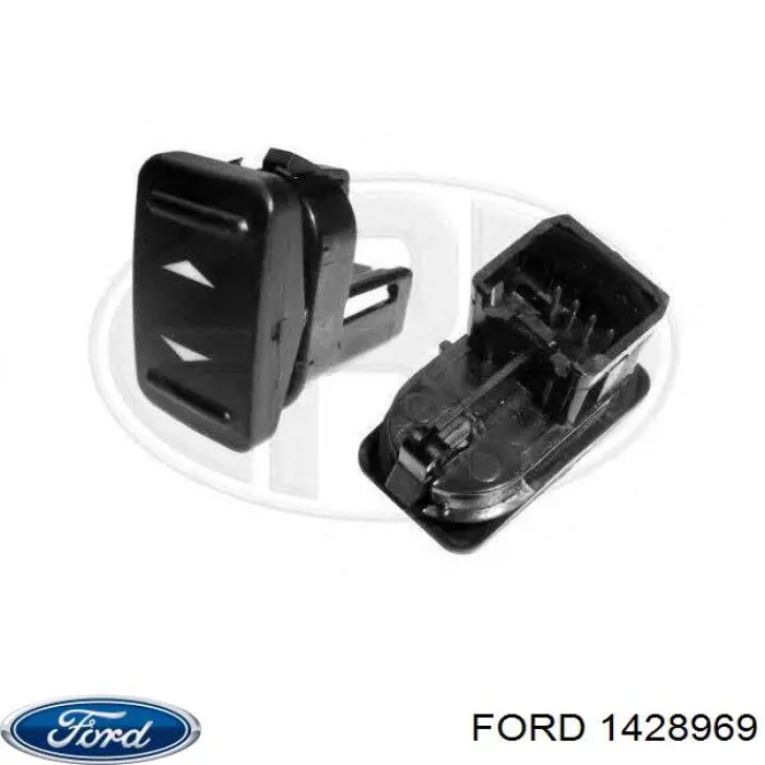 1428969 Ford кнопка вмикання двигуна склопідіймача передня права